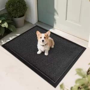 Modern Non-Slip Dirt-Resistant Stretch Polyester Entrance Door Mat for Home