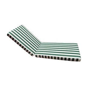 Modern Outdoor Striped Waterproof UV-Resistant Beach Lounge Chair Mat