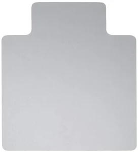 Modern PVC Home Office Chair Mat Lip Floor Protector Non Slip Transparent for Hard Wooden Floors Washable Design for Bathroom