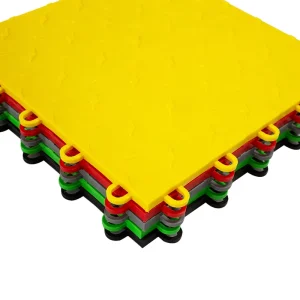Modern Plastic Waterproof Click Lock Vinyl Flooring Tiles for Garage Applications Indoor Use