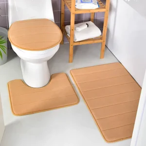 Modern Washable Anti-Slip Carol Water-Absorbent Memory Foam Child Mat