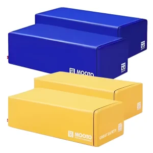 Modular Plyo Soft Jump Box Set with PVC Leather and EPE Foam, 38 x 28 x 100 cm, for Explosive Training