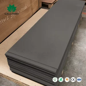 Moisture-Resistant HMR HDHMR MR-MDF Board, 12mm Black MDF HDF Fibreboard Plywood Sheets