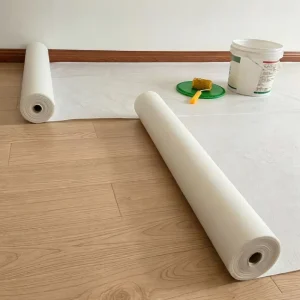 Moisture-Resistant Self-Adhesive Nonwoven Felt Floor Protection Cover for Wood, Tile, Marble, and Stairs