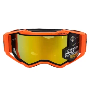 Motocross Goggles for Men Anti-Wind UV Protection Lightweight Rimless PC Frame Toric Lenses for Sports and Travel