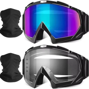 Motorcycle Goggles for Dirt Bike ATV Offroad Riding Motocross UV Protection Outdoor Sports Glasses for Adults Youth Kids