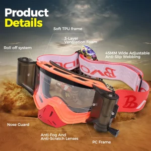 Motorcycle Helmet Goggles for Outdoor Sports