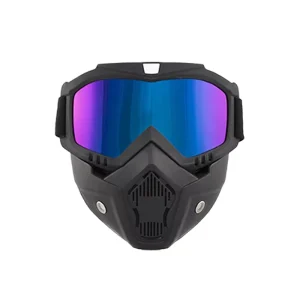 Motorcycle Motocross Goggles Detachable Design Dustproof Windproof Summer UV Protection Ski Bike Open Face Masks Adult Size