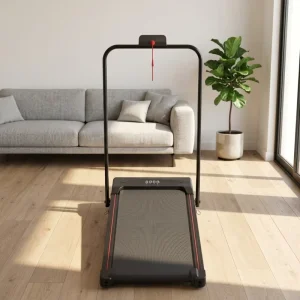 Motorized Folding Treadmill Home Fitness Equipment Electric Running Machine for Indoor Walking Jogging and Cardio Workout