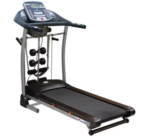 Motorized Home Folding Treadmill LCD Display Multi Function Household Fitness Running Machine