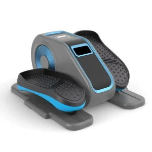 Motorized Under Desk Elliptical Machine Compact Mini Cycle Exercise Bike