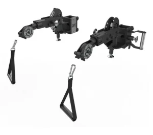Multi-Angle Swivel Jammer Arm Attachment, Adjustable Rotary Strength Training Accessory for Gym Power Squat Rack