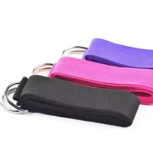 Multi-Color Adjustable 8ft Yoga Strap Exercise Band Pilates Fitness