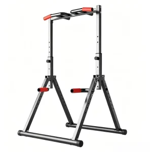 Multi-Function Folding Home Gym Power Tower with Pull-Up Bar and Dip Station