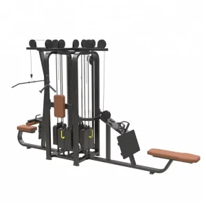 Multi Function Gym Equipment DFT-671 4 Station Gym Station