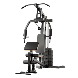 Multi-Function Gym Station with Pull-Down System for Strength Training