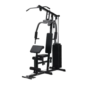 Multi-Function Home Gym Equipment Stainless Steel Adjustable Weightlifting Station 2-in-1 Portable 150 kg Max User Weight