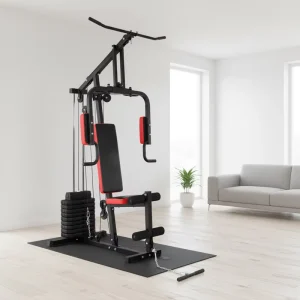 Multi-Function Home Gym with 45kg Weight Stack