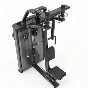 Multi-Function Pec Fly and Rear Delt Machine with Weight Stack and Adjustable Seat