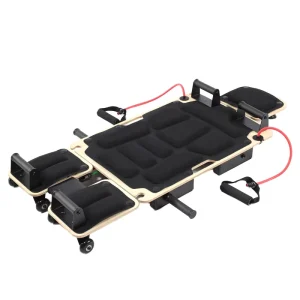 Multi Function Pilates Reformer Set Multi Purpose Pilates Equipment Exercise Board for Women Full Body Workouts