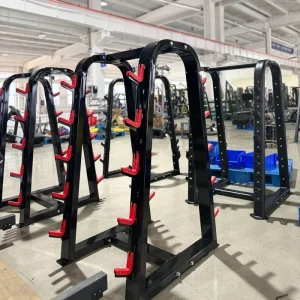 Multi-Function Station Barbell Rack Commercial Gym Equipment