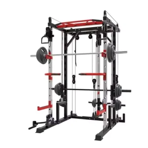 Multi-Function Station Gym Equipment Smith Machine All-in-One Gym Equipment Squat Rack