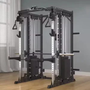Multi-Function Station Smith Machine for Commercial Gyms