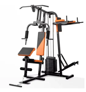 Multi-Function Three-Station Home Gym Exercise Machine