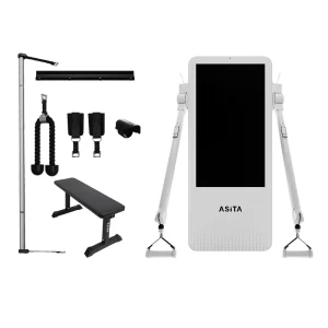 Multi-Function Wall-Mounted Smart Home Gym for Dynamic Weight Strength Training
