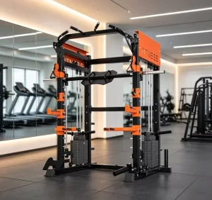 Multi Functional All in One Metal Smith Machine Power Station Home Gym Equipment Squat Rack Cable Bodybuilding