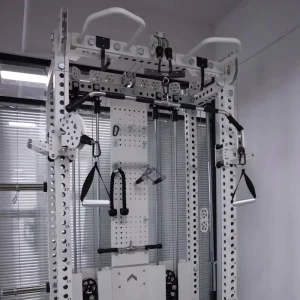 Multi-Functional Aluminum Alloy Gym Handle for Cable Machine and Resistance Band