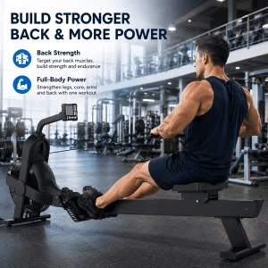 Multi-Functional Back and Strength Training Rowing Machine