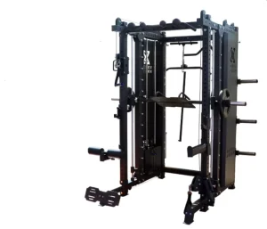 Multi Functional Cable Crossover Gym Squat Rack Smith Machine Commercial Fitness Equipment Smith Machine with Weight Stack