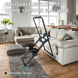 Multi-Functional Collapsible Iron Stepper Stair Climbing Training Machine