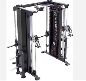 Multi-Functional Commercial Smith Machine Weight Training Machine