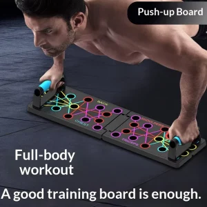 Multi Functional Foldable Push Up Training Board for Men’s Chest Abdominal Muscle Training Portable Home Use Exercise Equipment