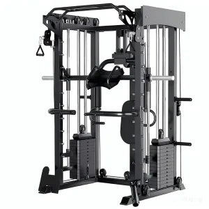 Multi-Functional Gantry Trainer Frame Combination Set with Squat Rack