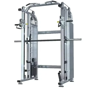 Multi Functional Home Gym Functional Trainer Cable Crossover Power Squat Rack Smith Machine Metal Triceps Fitness Workout Core