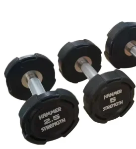 Multi Functional Hummer Series CPU Round Steel Construction Dumbbells