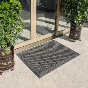 Multi-Functional Modular Mat for Dust, Sand and Snow Removal Reversible Washable Office and Hotel Mat