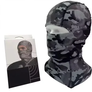 Multi Functional Outdoor Sports Face Cover for Winter Warm Breathable Stretch Fabric Full Head Coverage