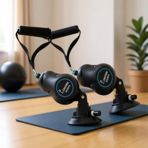 Multi Functional Portable Adjustable Strength Rope Tensioner Spring Tension Elastic Band Yoga Pilates Fitness Exercise Equipment