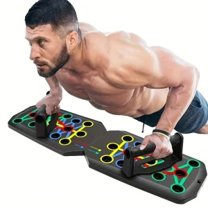 Multi-Functional Push-Up Board with Push-Up Bars