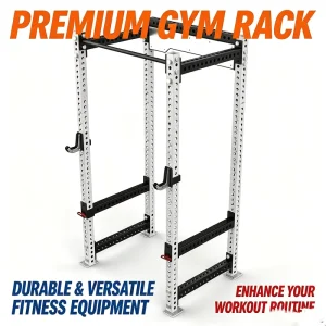 Multi-Functional Smith Machine Squat Rack Cage for Home Gym Strength Training
