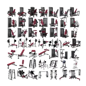 Multi-Functional Sports Equipment Collection, Gym Machines & Fitness Equipment for Strength Training
