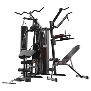 Multi-Functional Trainer Smith Machine 3-Station Gym Equipment for Home Strength Training