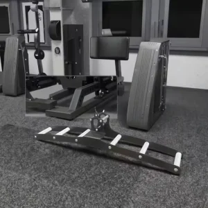 Multi-Grip Adjustable Seated Row Handle, Swivel Hook, Cable Machine Attachment, Fits 2-Inch Barbell