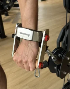 Multi Gym Pull Down Non Slip Handle Wide Grip Lat Row Bar Attachment