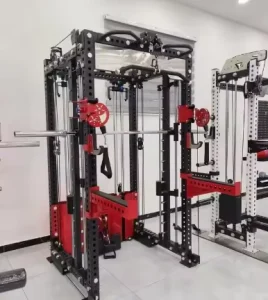 Multi-Gym Strength Training Power Rack Squat Rack Machine with Smith Machine