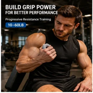 Multi-Level Resistance Hand Training Ring for Grip Development and Endurance